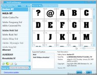 TrioXFontManager screenshot